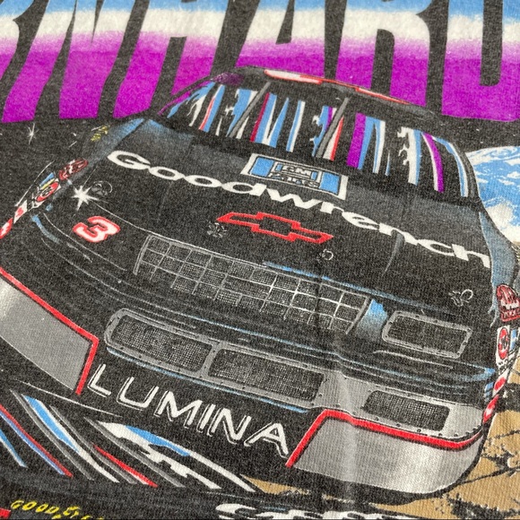 VTG Dale Earnhardt No Mercy Tour Nightgown Shirt - Picture 5 of 16